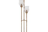 Lamps Vintage Style Emmie Antique Gold Finish Metal Floor Lamp pertaining to proportions 3200 X 3200