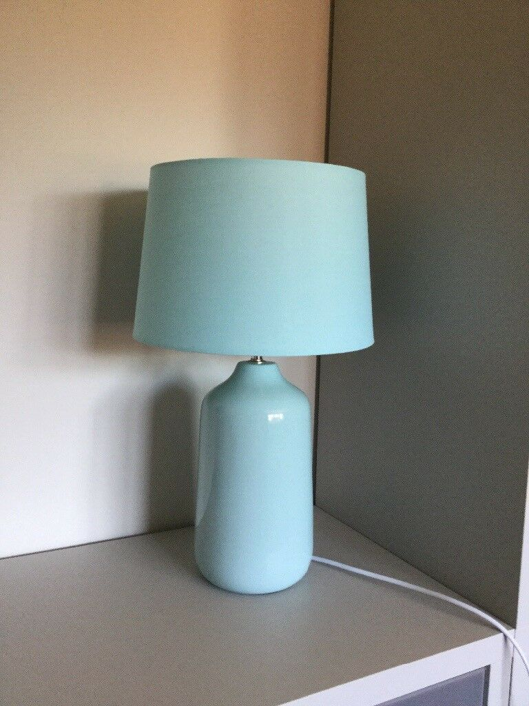 Large Duck Egg Blue Table Lamp In Needham Market Suffolk Gumtree with regard to sizing 768 X 1024
