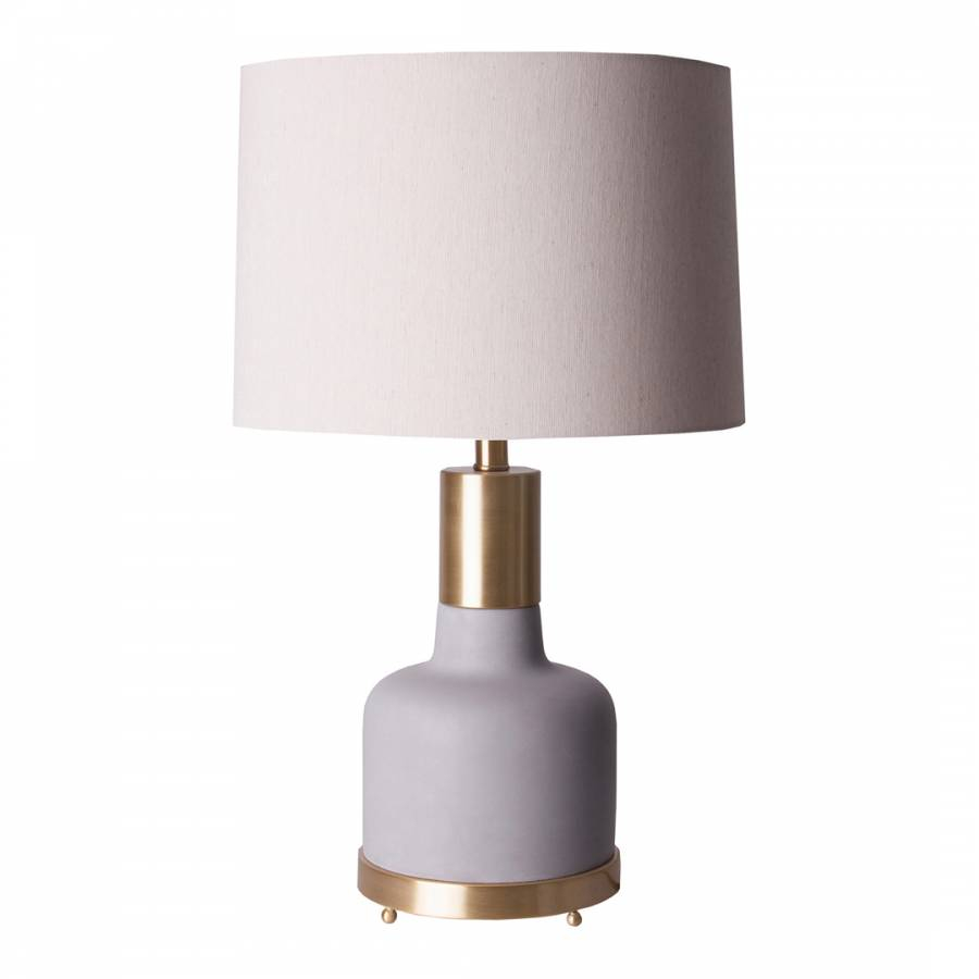 Last Deco Grey Gold Table Lamp 38x66x38cm intended for sizing 900 X 900