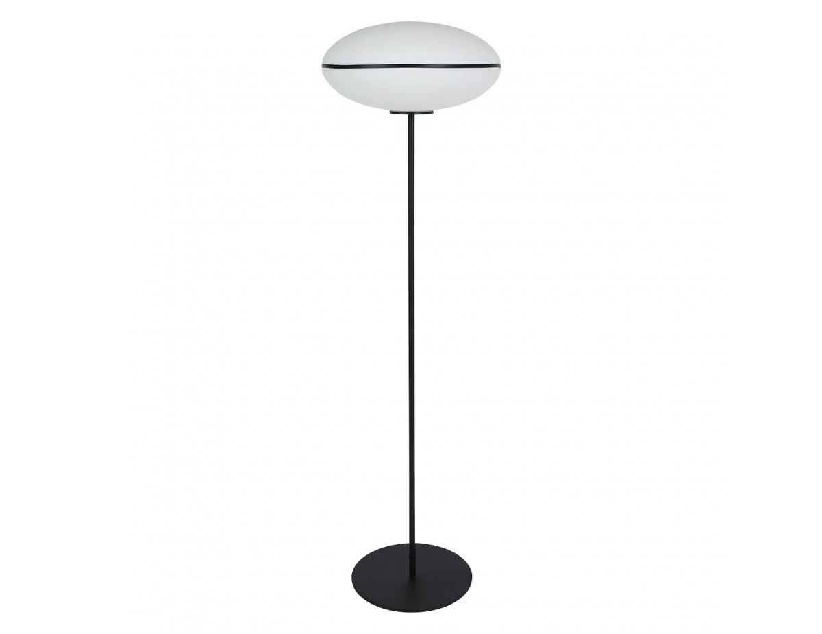 Layton White And Black Glass Floor Lamp throughout size 1200 X 925