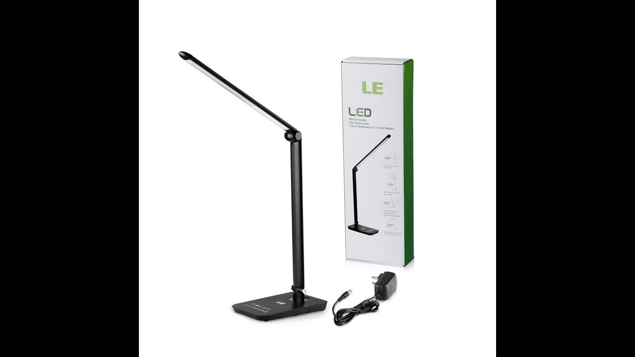 Le Dimmable Led Desk Lamp Lamp Review pertaining to sizing 1280 X 720