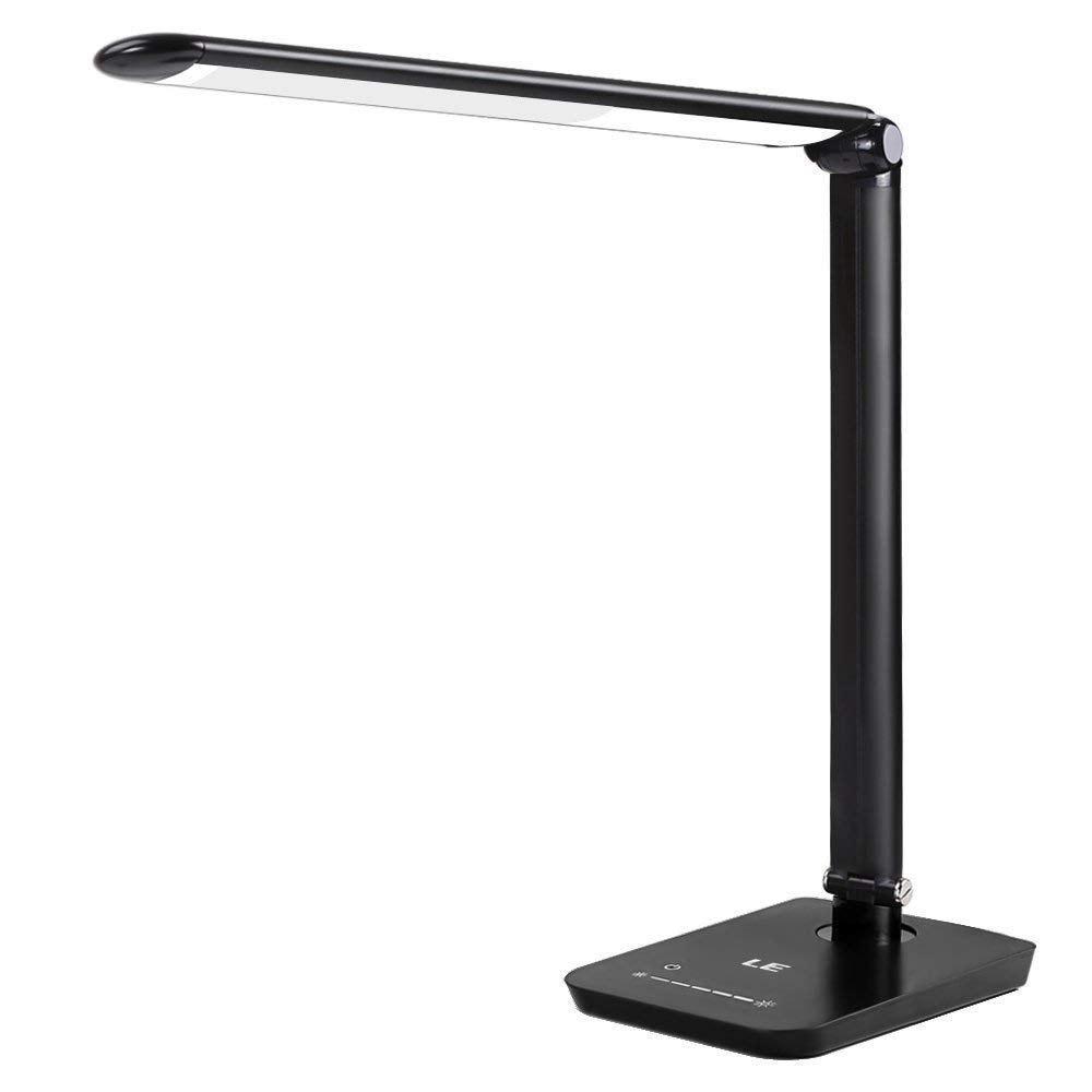 Le Dimmable Led Desk Lampgood For Back To School 7 Brightness Levels Soft Touch Dimmer Daylight White Eye Care Natural Light Office Task Lamp regarding dimensions 1000 X 1000