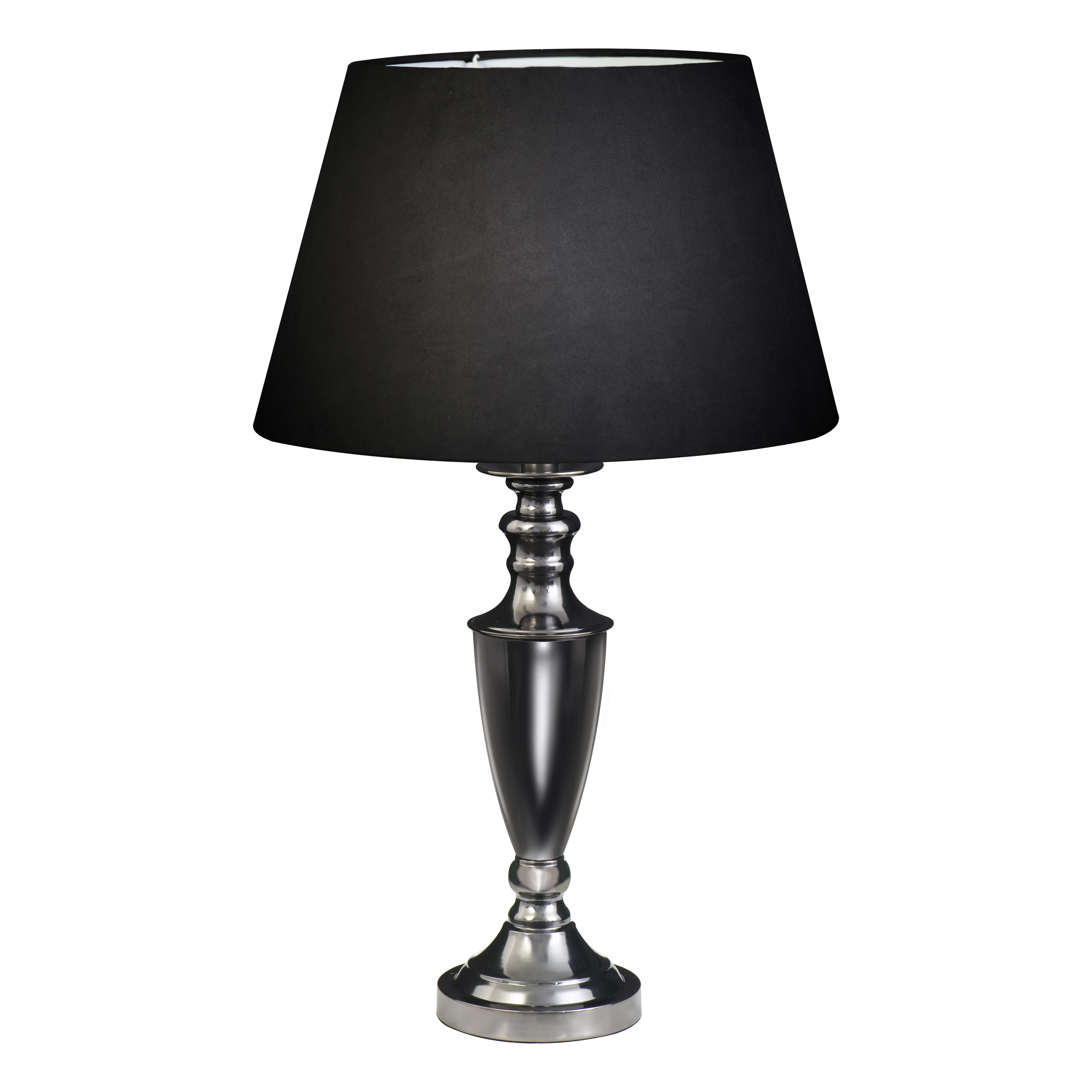 Light Table Lamp Arlec Black Velvet Shade Blair Ah48 with dimensions 5000 X 5000