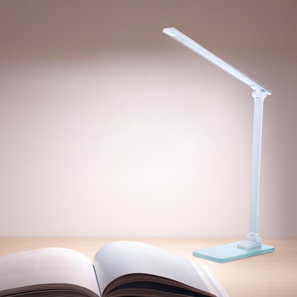 Lightme Led Desk Lamp Portable Flexible Led Table Lamp 3 Levels Brightness Touch Control Light Lamp For Bedroom Studying Lighting Book Light with regard to dimensions 1000 X 1000