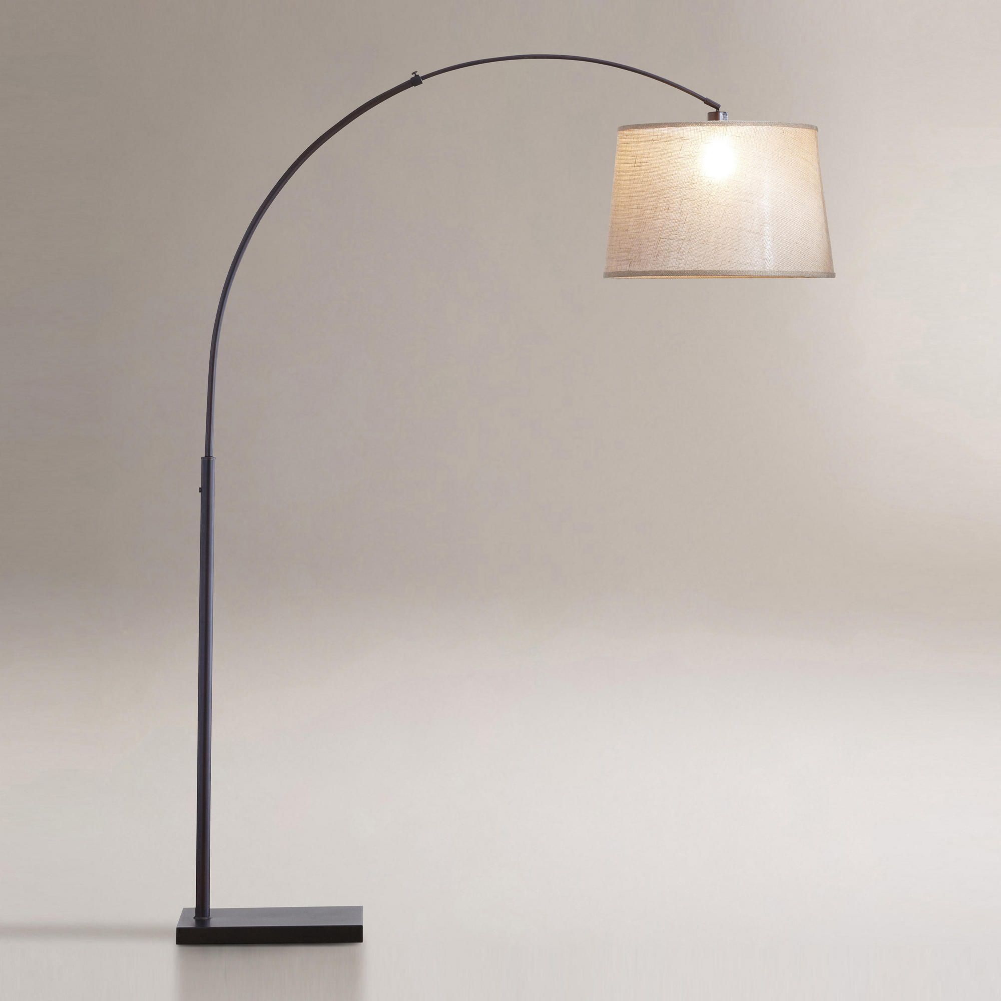 Loden Arc Floor Lamp Base World Market 300 Cheaper Than throughout proportions 2000 X 2000