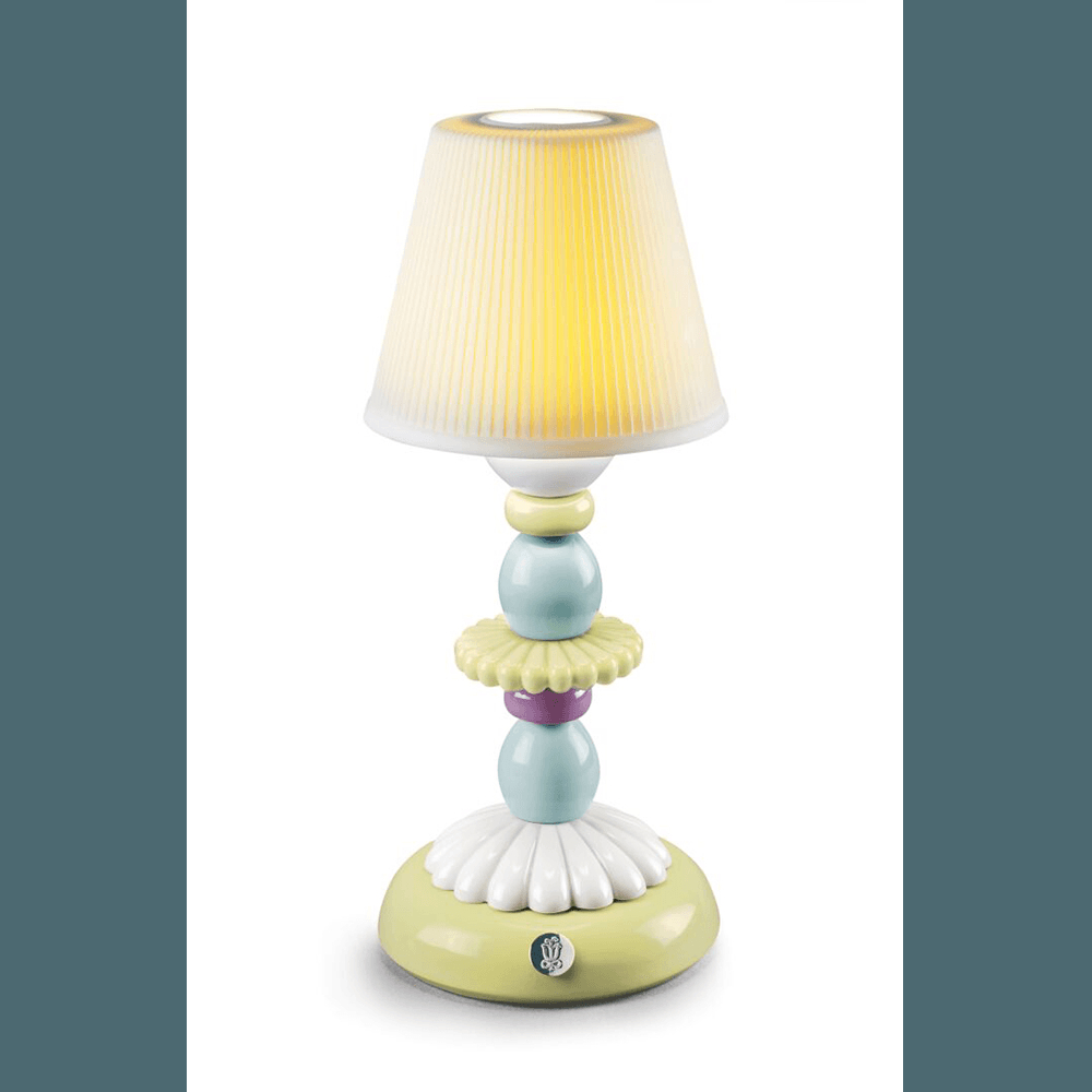 Lotus Firefly Table Lamp Green And Blue with proportions 1000 X 1000