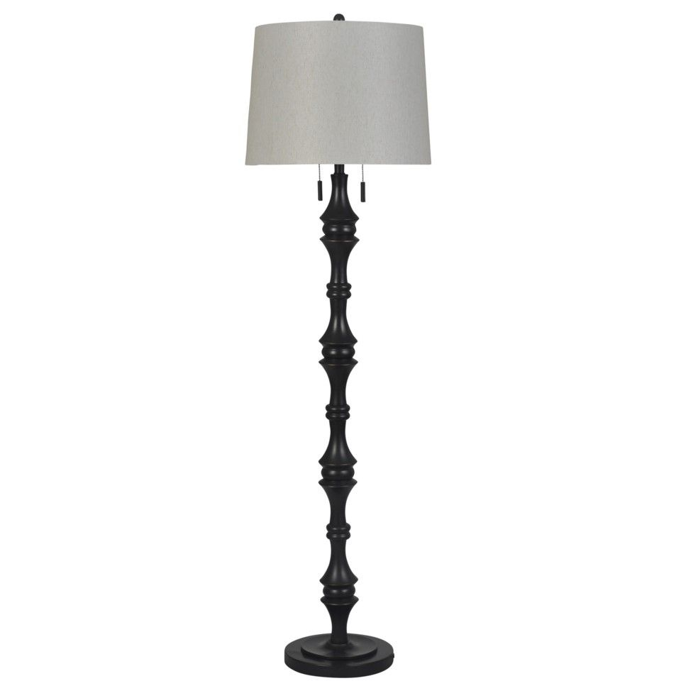 Madison Bronze Traditional Steel Floor Lamp 150w Twin Pull within sizing 960 X 960