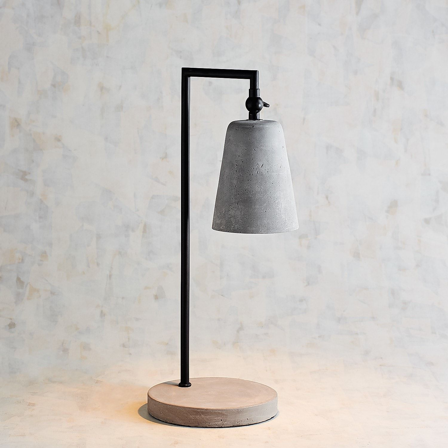 Magnolia Home Small Cement Metal Desk Lamp In 2019 Small in size 1500 X 1500