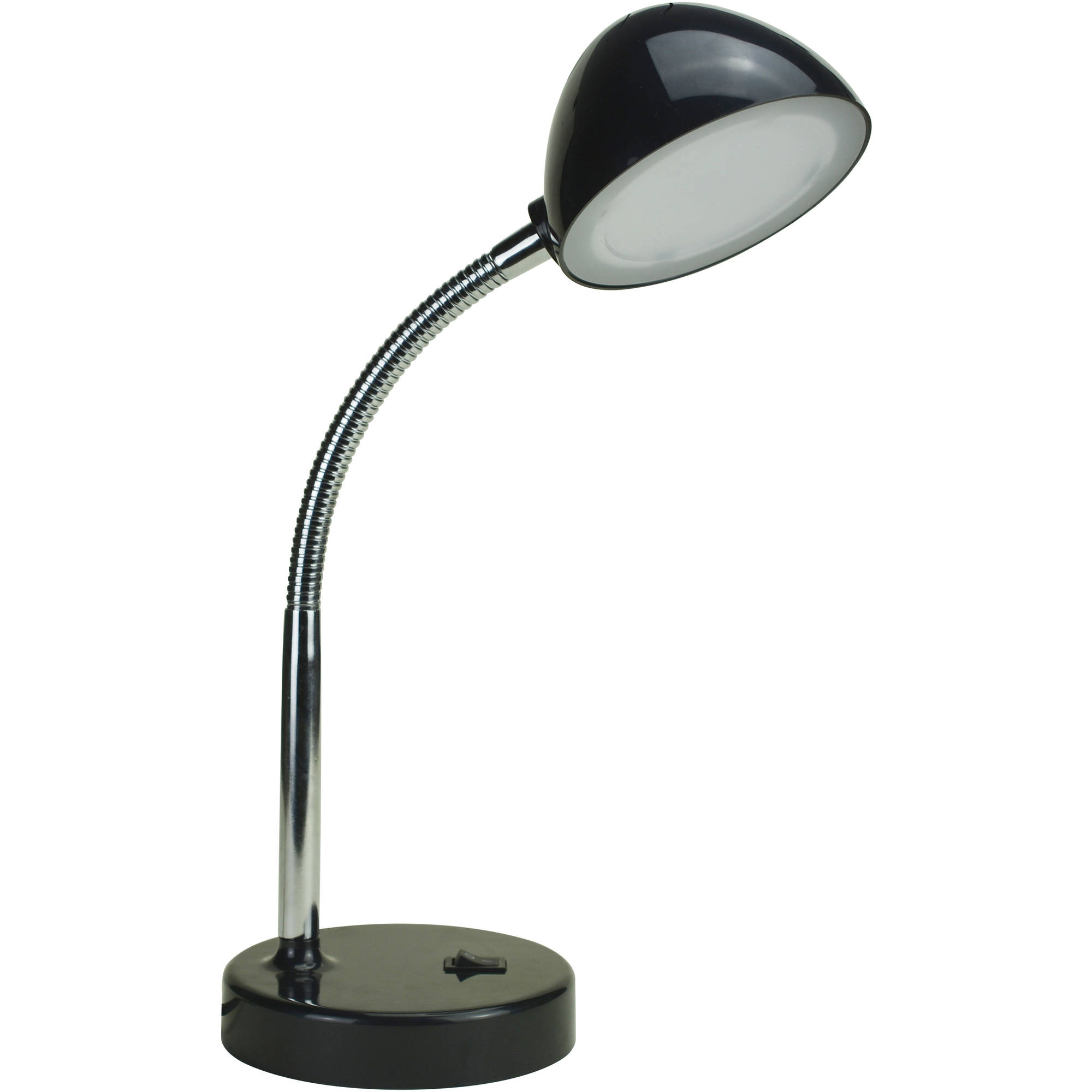 Mainstays 35 Watt Led Desk Lamp With Usb Port Metal Gooseneck Black Walmart with sizing 2000 X 2000
