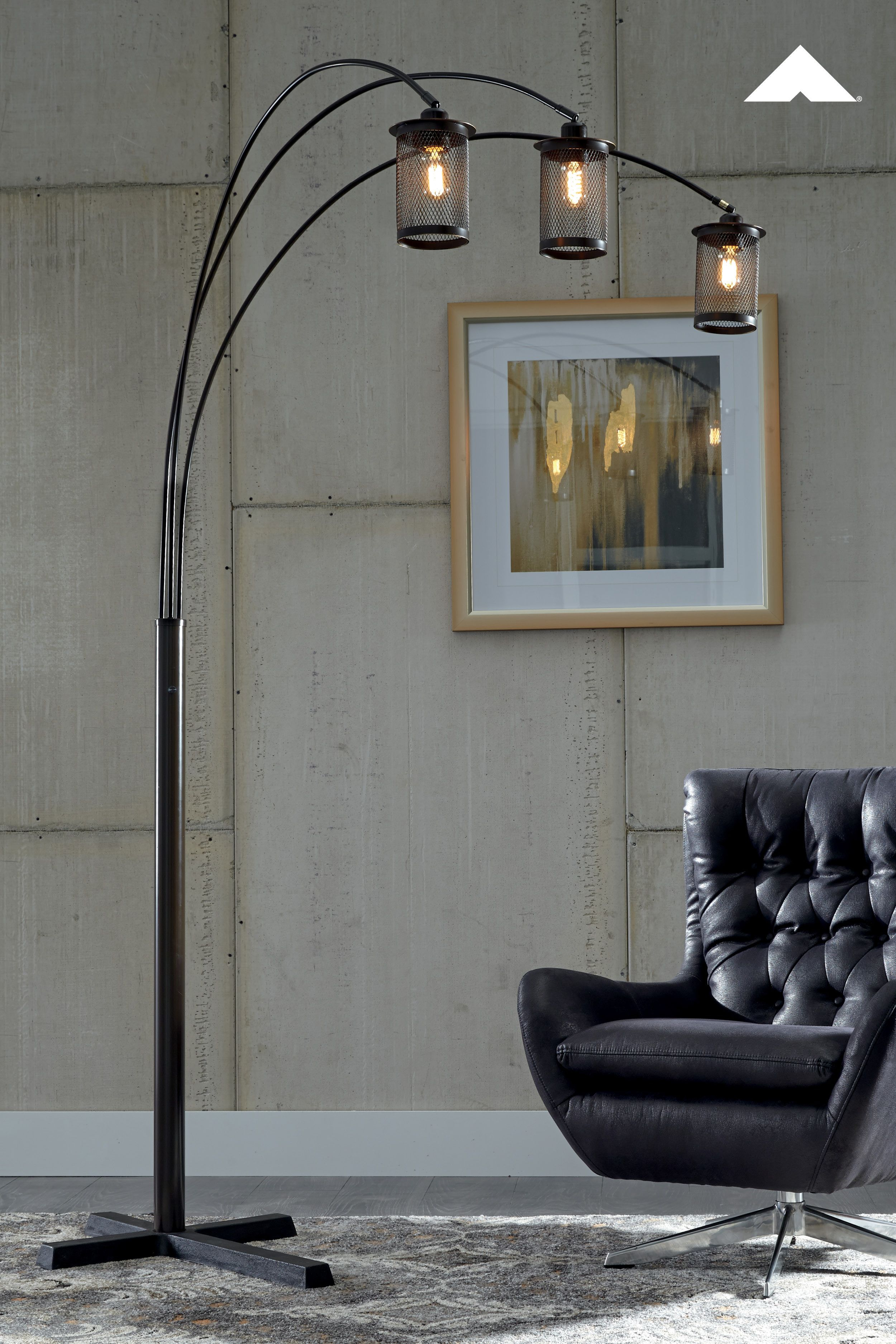 Maovesa Bronze Metal Arc Lamp The Maovesa Floor Lamp in proportions 2500 X 3750