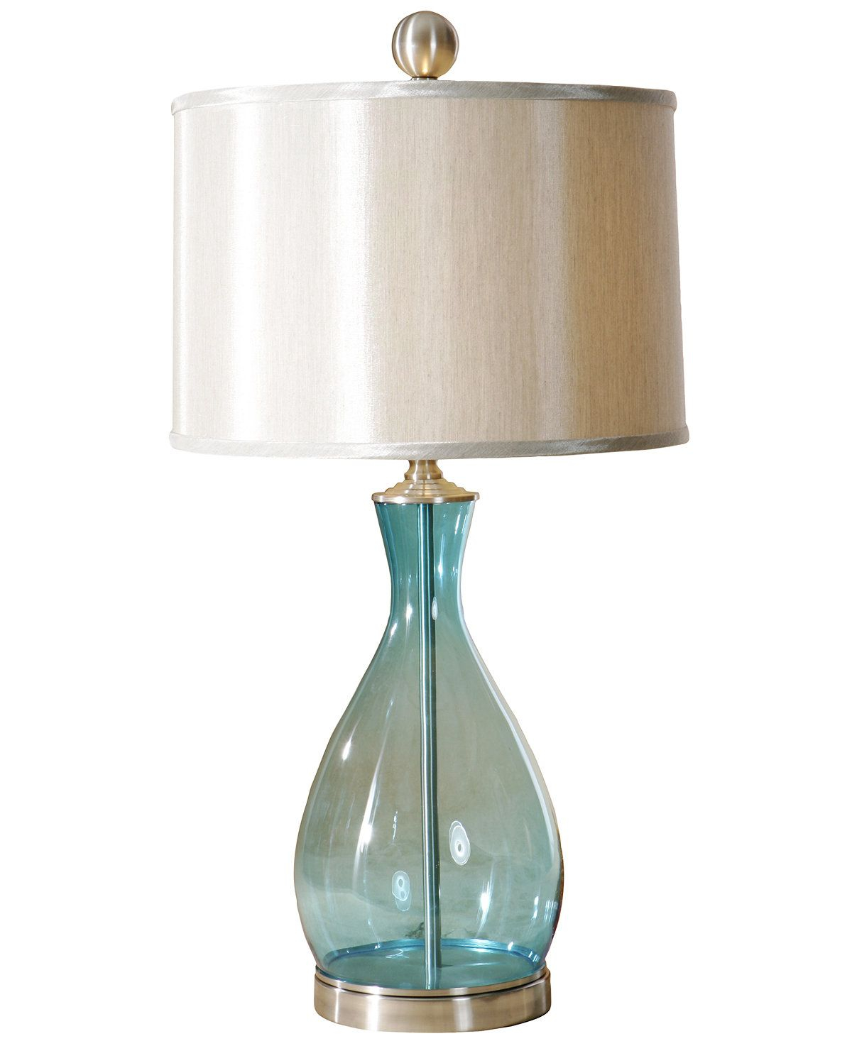 Meena Table Lamp Table Lamp Clear Glass Table Lamp Blue intended for sizing 1200 X 1467