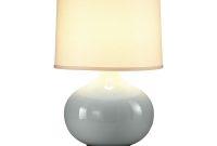 Merie Blue Table Lamp With Nickel Base Crate And Barrel inside sizing 2000 X 2000