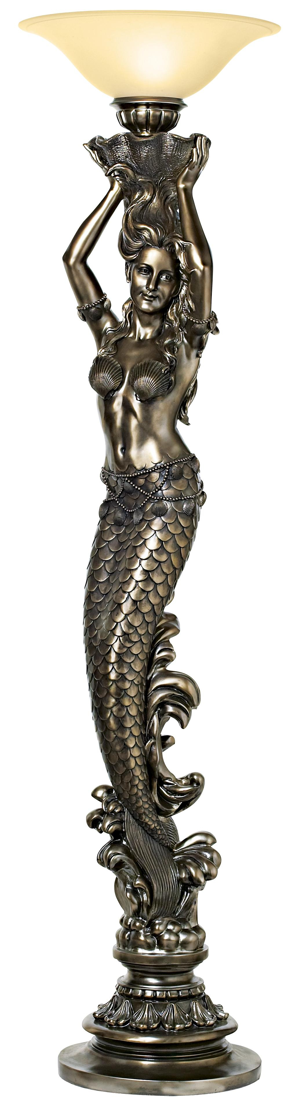 Mermaid Torchiere Floor Lamp Torchiere Floor Lamp for measurements 1032 X 3808