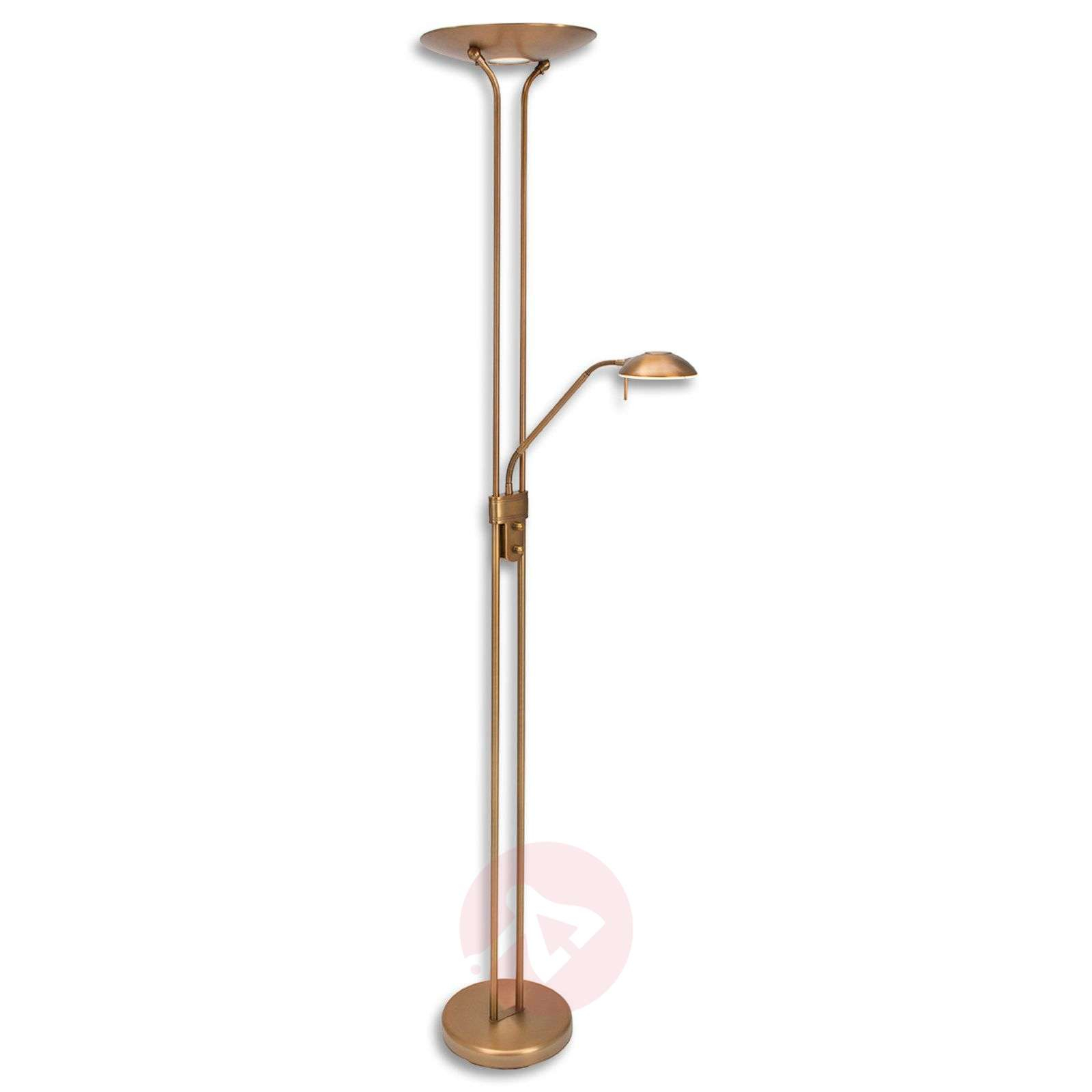 Mexlite Led Uplighter Bronze Coloured Metal with regard to measurements 1600 X 1600