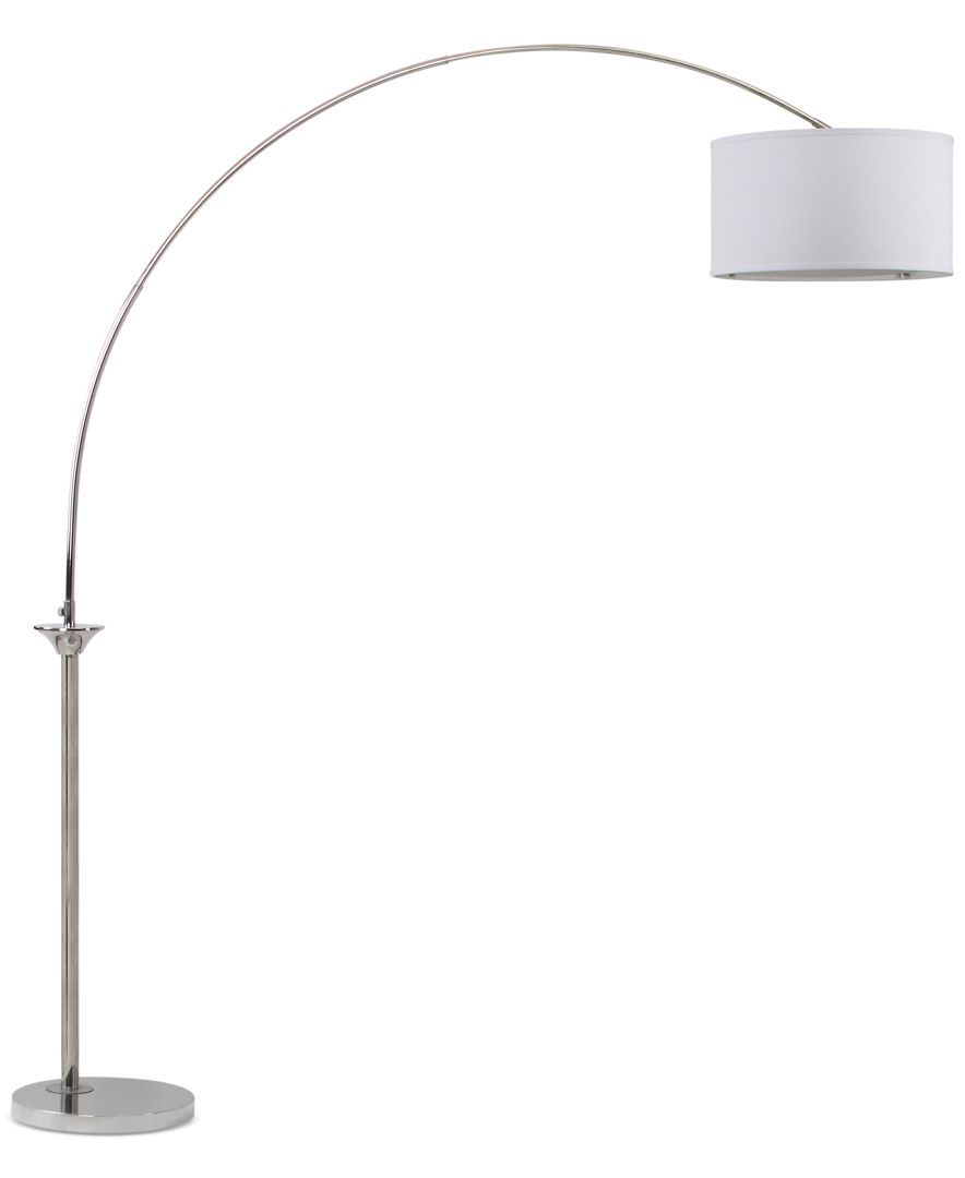 Mira Arc Floor Lamp Light Arc Floor Lamps Silver Floor pertaining to measurements 884 X 1080
