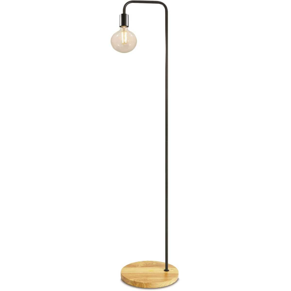 Mirabella Cleo Floor Standing Lamp Black Floor Standing with measurements 1200 X 1200