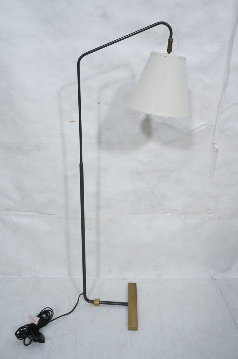 Modern Black Enamel Thin Tube Floor Lamp Hartman Style T for measurements 796 X 1200