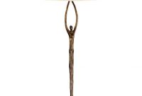 Modern Cubist Figural Floor Lamp In 2019 Bronze Floor Lamp for size 809 X 1132