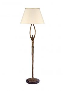 Modern Cubist Figural Floor Lamp In 2019 Bronze Floor Lamp for size 809 X 1132