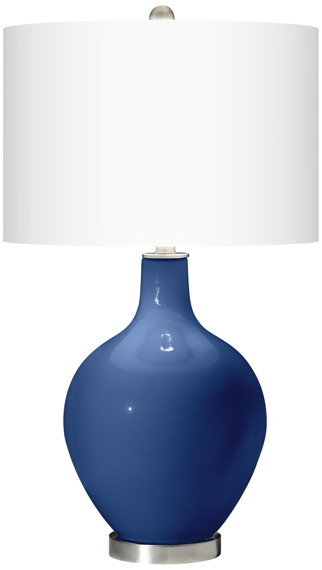 Monaco Blue Ovo Table Lamp 9k792 Lamps Plus White with regard to proportions 1130 X 2000