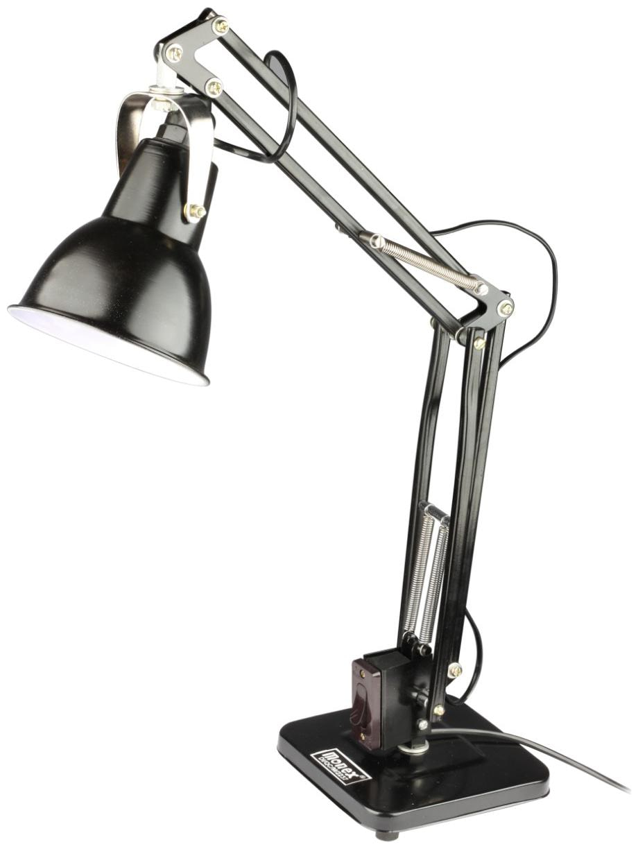 Monex Latest Matte Black Study Table Lamp 52 Cm Black pertaining to measurements 920 X 1224