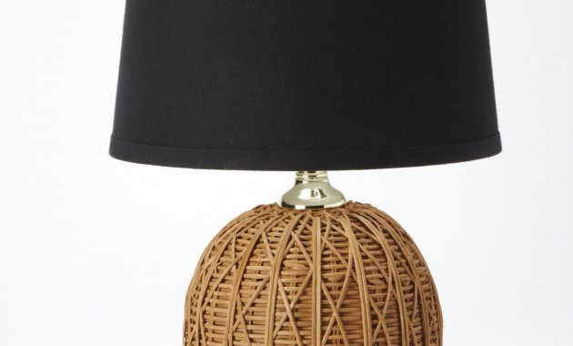 Black Rattan Table Lamp • Deck Storage Box Ideas 9320