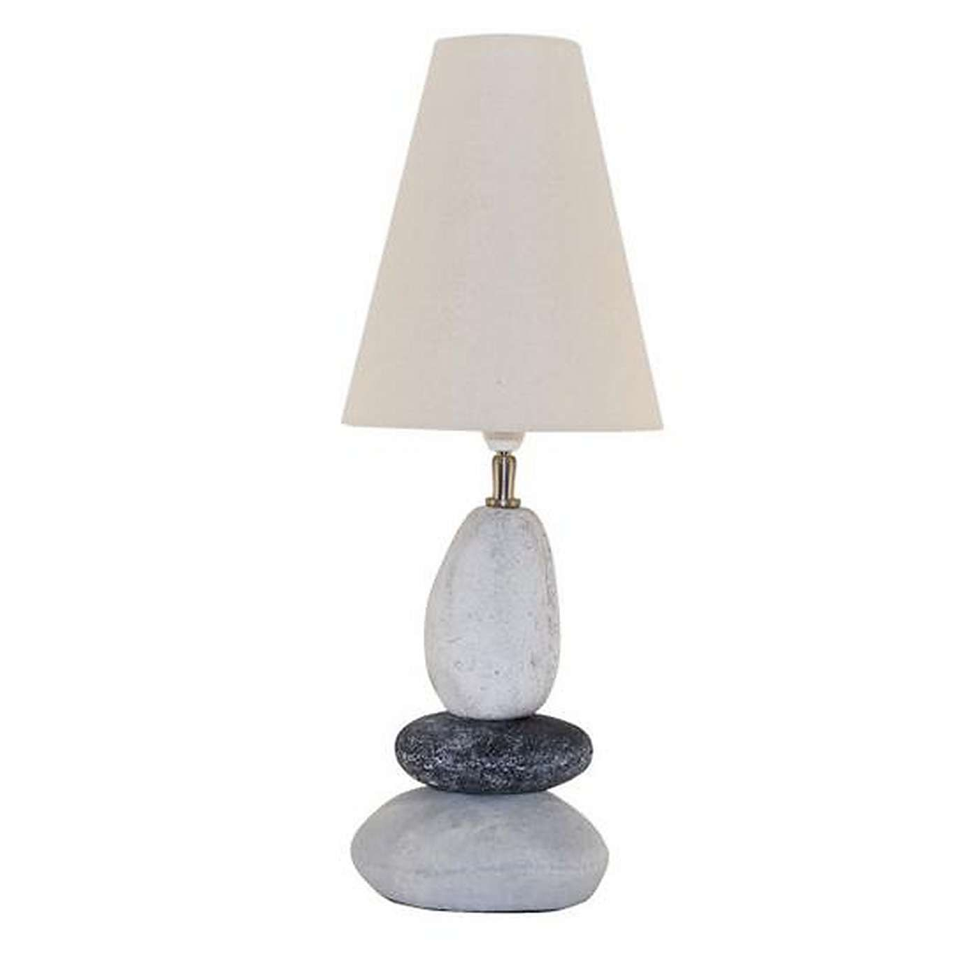 Natural Stone Effect Three Tier Pebble Table Lamp Dunelm with regard to measurements 1389 X 1389