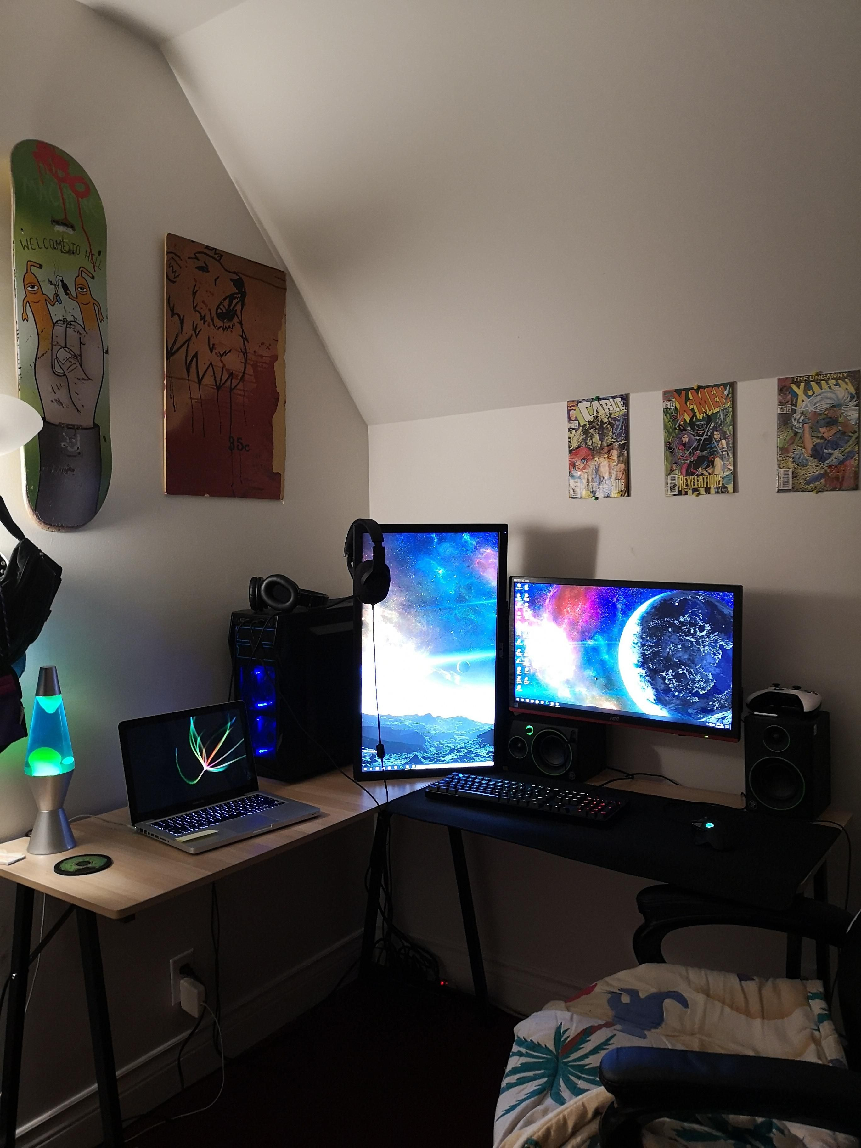 Needs More Lava Lamps But Its A Good Start Office with regard to proportions 2736 X 3648