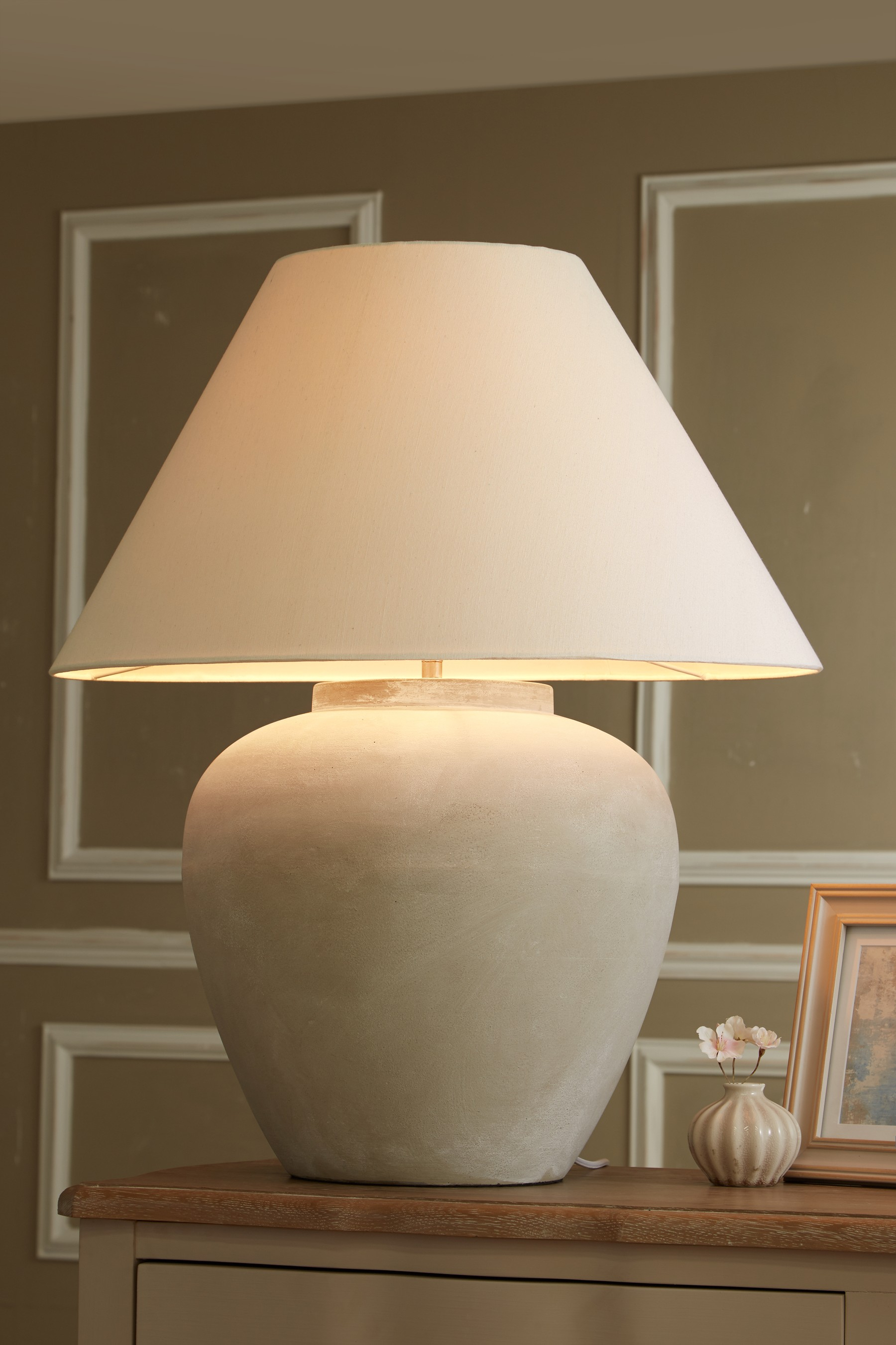 Next Extra Large Lydford Table Lamp Grey Grey Table with size 1800 X 2700