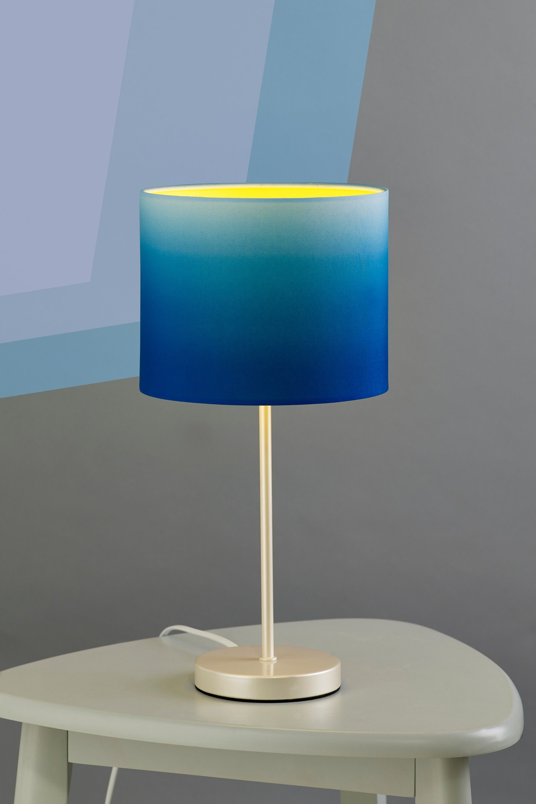 Next Neon Ombre Table Lamp Blue Table Lamp Bedside Desk throughout measurements 1800 X 2700
