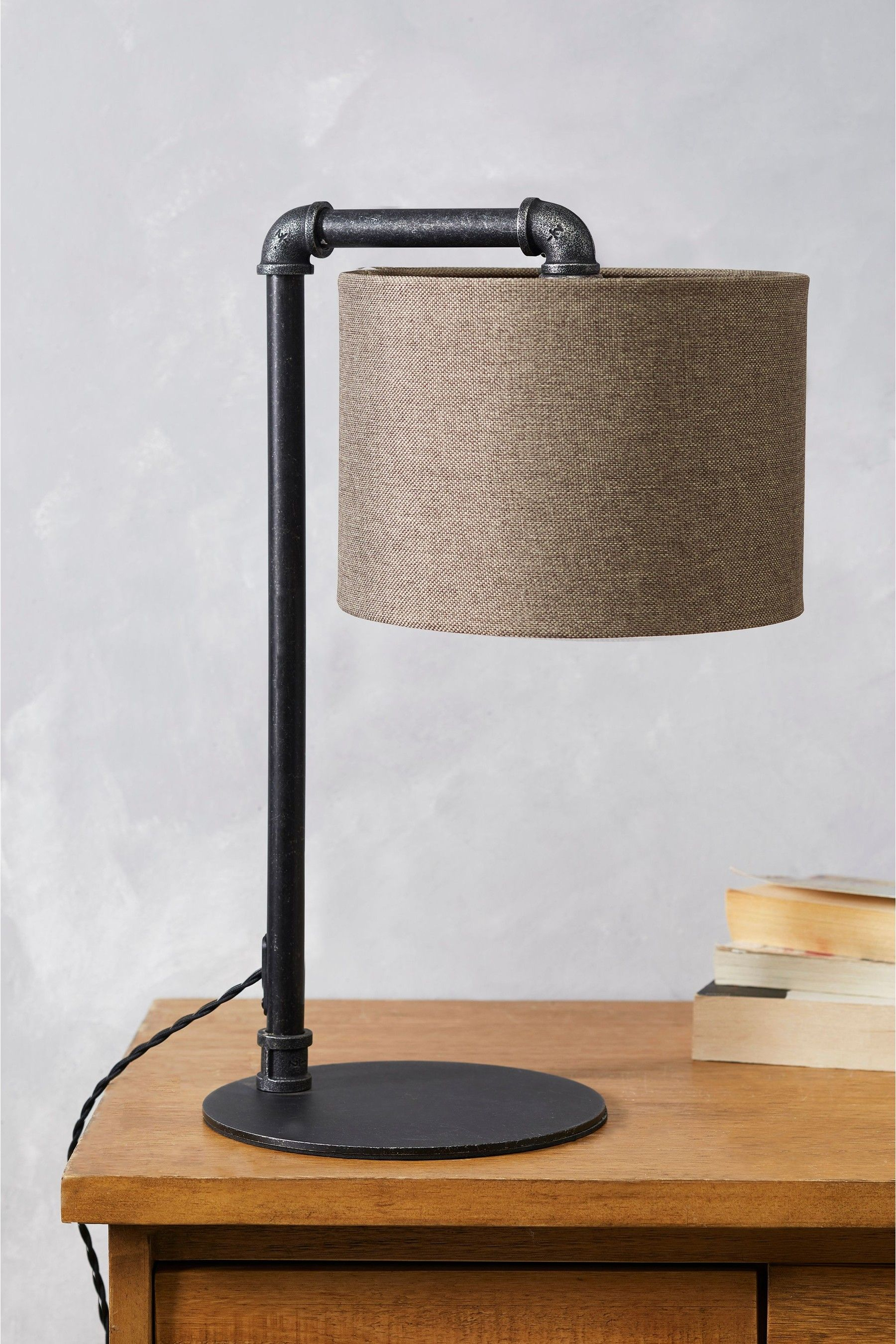 Next Pipe Table Lamp Pewter In 2019 Products Table inside proportions 1800 X 2700