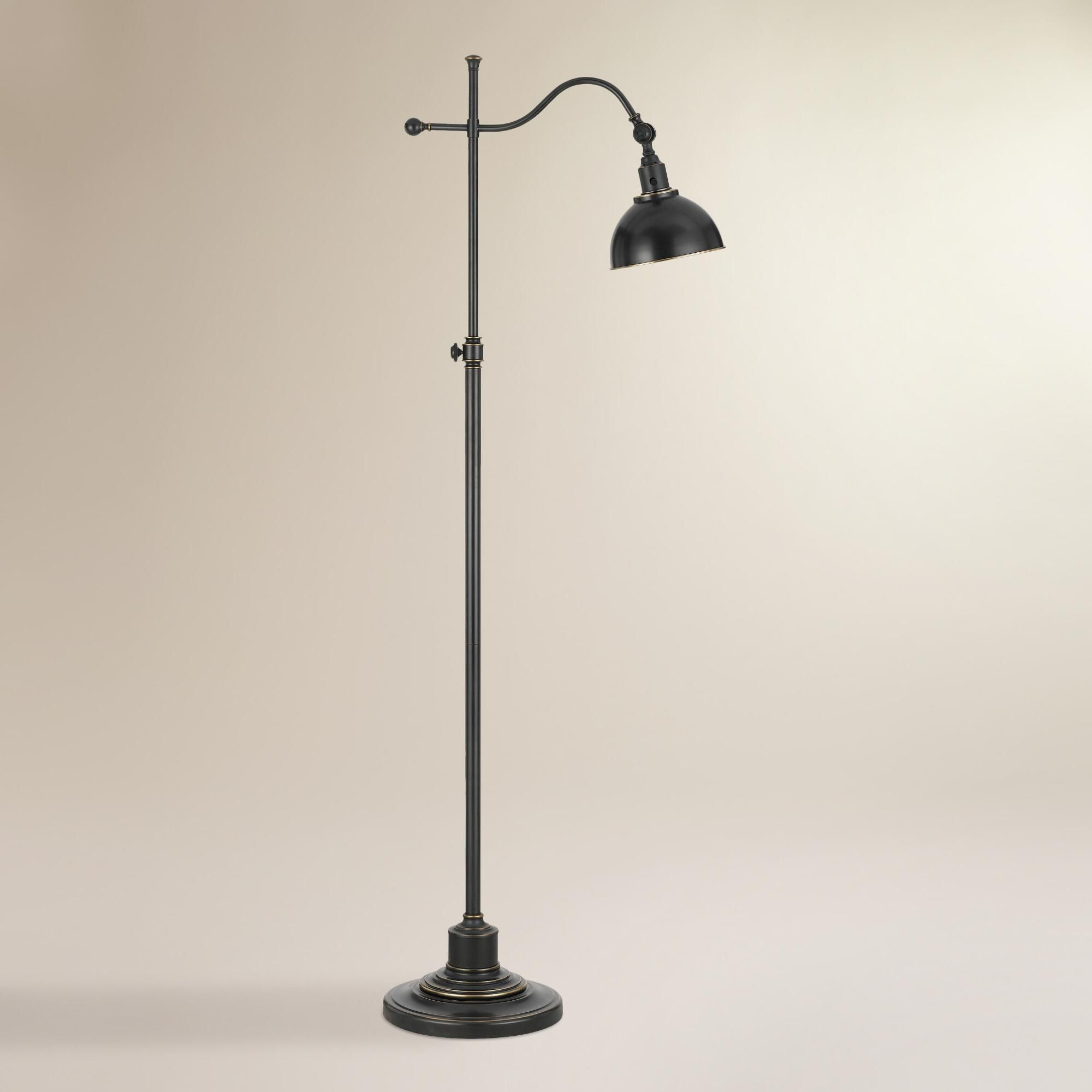 Oil Rubbed Bronze Porter Task Floor Lamp World Market with regard to measurements 2000 X 2000