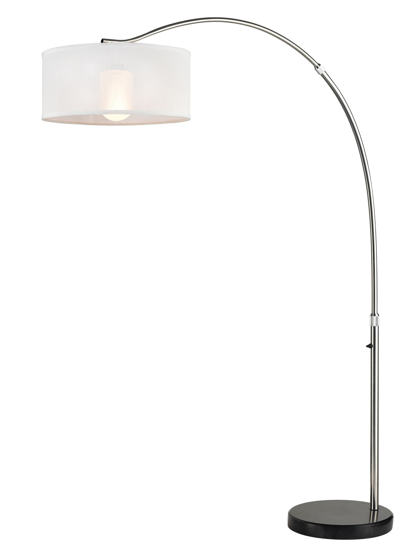 Orren Ellis Wycombe Outdoor 75 Archedarc Floor Lamp Wayfair regarding measurements 1449 X 1932