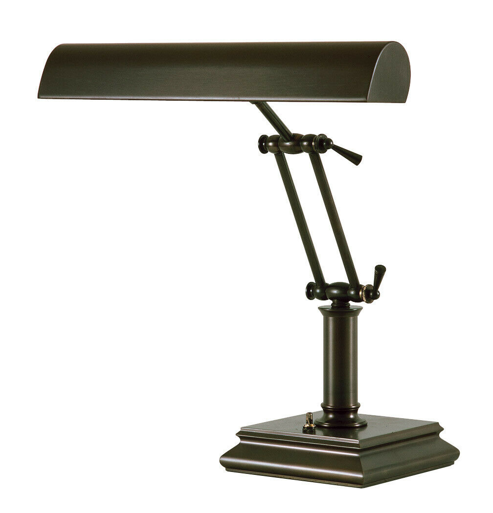 P14 201 81 Pianodesk Lamp In Mahogany Bronze House Of Troy in dimensions 1008 X 1050