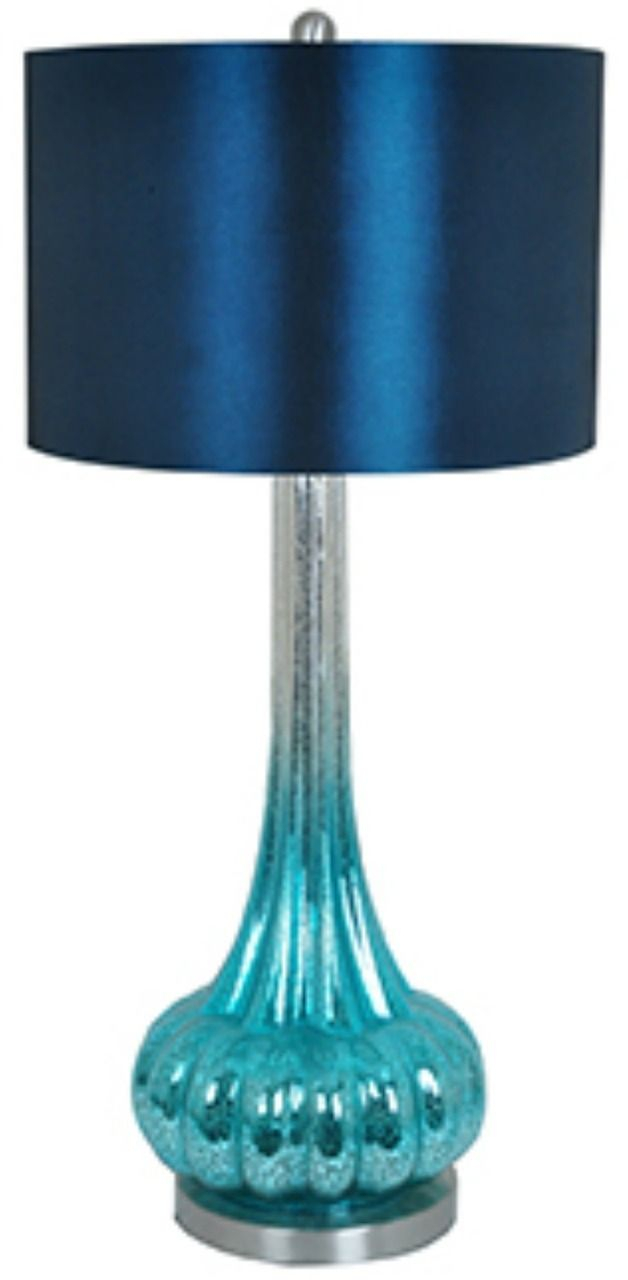 Pacifica Table Lamp In 2019 Blue Table Lamp Mercury Glass in sizing 628 X 1280