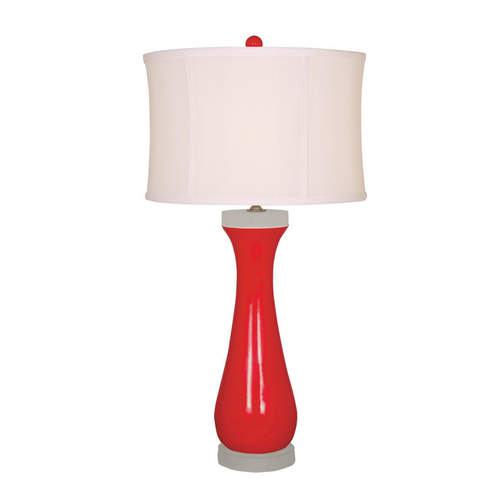 Passport Splash Thin Ceramic Table Lamp Red 09t147rd intended for proportions 1600 X 1600