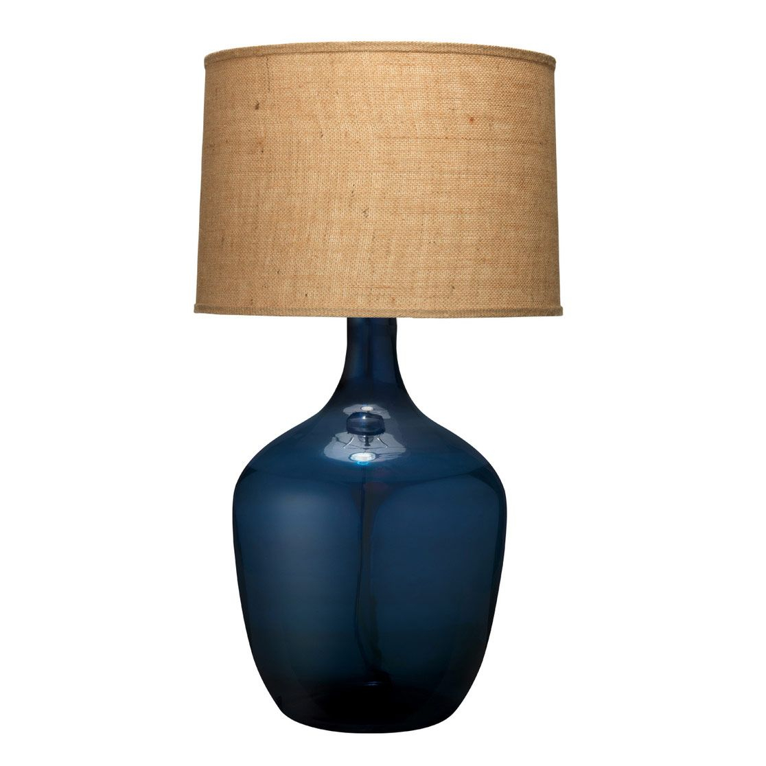 Plum Jar Table Lamp Navy Ombre Glass Jamie Young Company pertaining to sizing 1116 X 1116