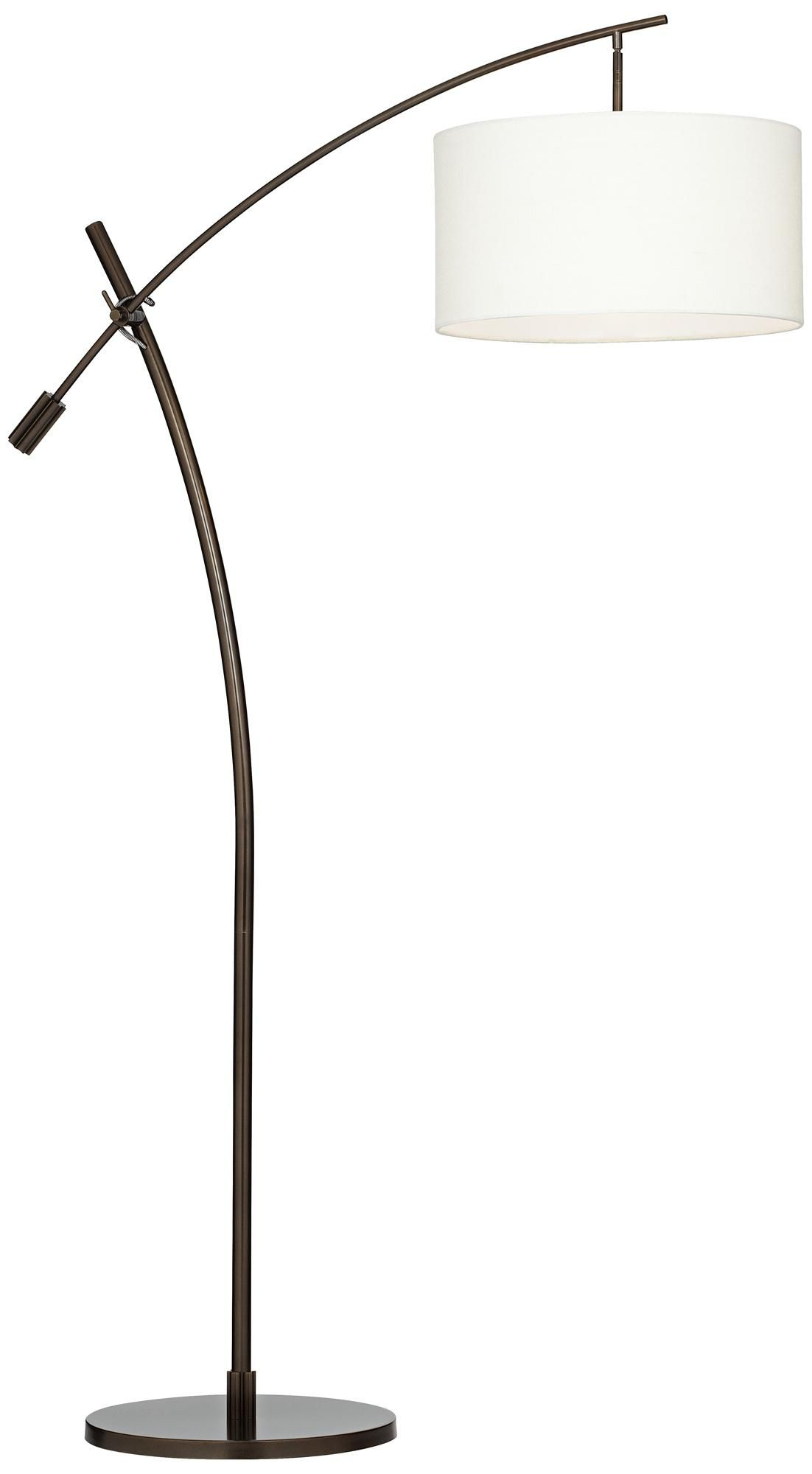 Possini Euro Bronze Finish Boom Arched Floor Lamp V2695 pertaining to measurements 1102 X 2000