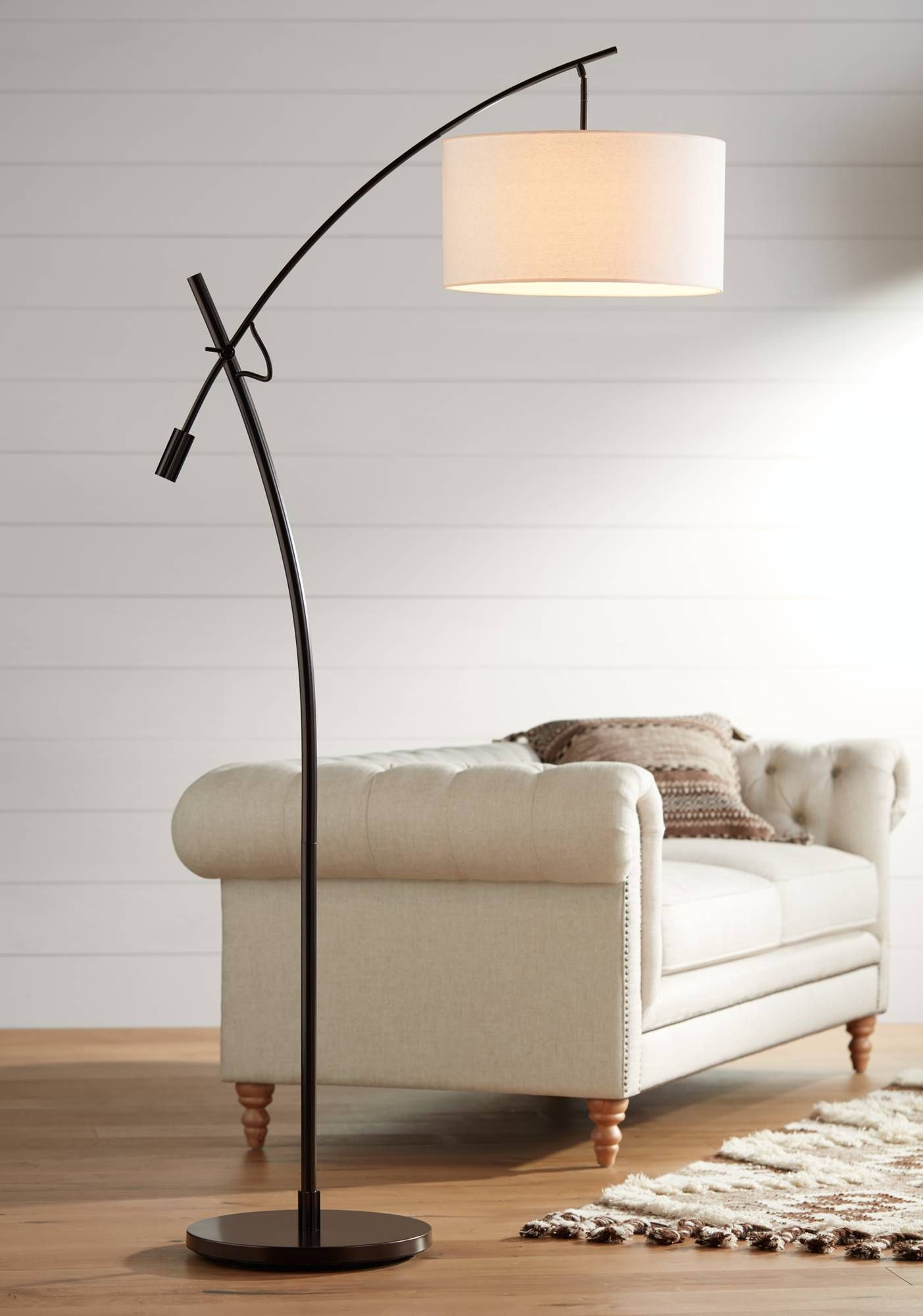 Possini Euro Bronze Finish Boom Arched Floor Lamp V2695 with regard to proportions 1403 X 2000