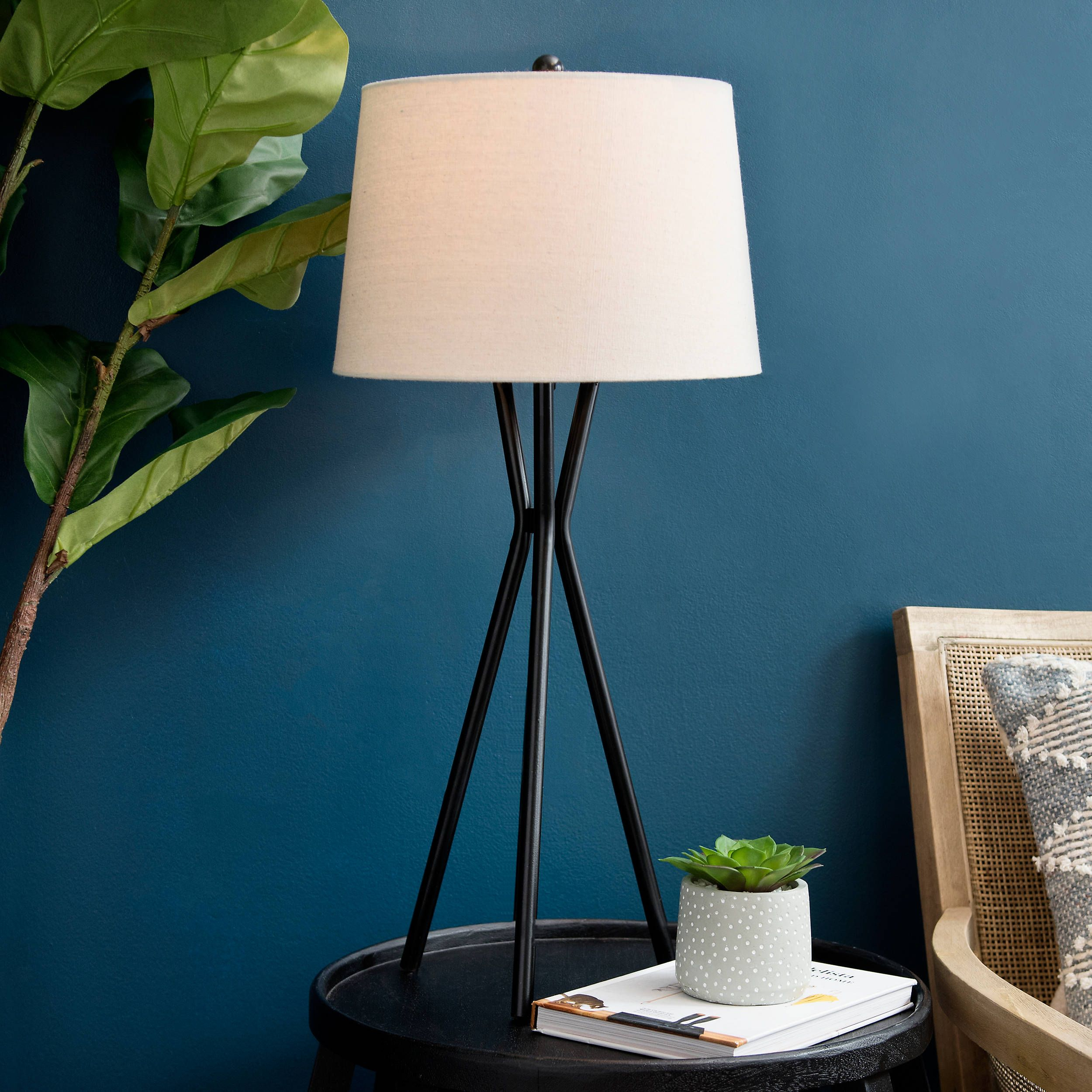 Product Details Black Metal Tripod Table Lamp In 2019 with sizing 2500 X 2500