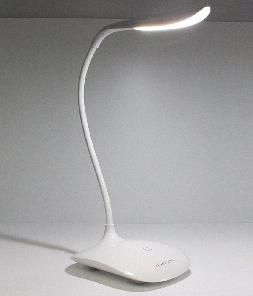 Ramcent 3w White Desk Lamp With Usb Cable intended for measurements 850 X 995