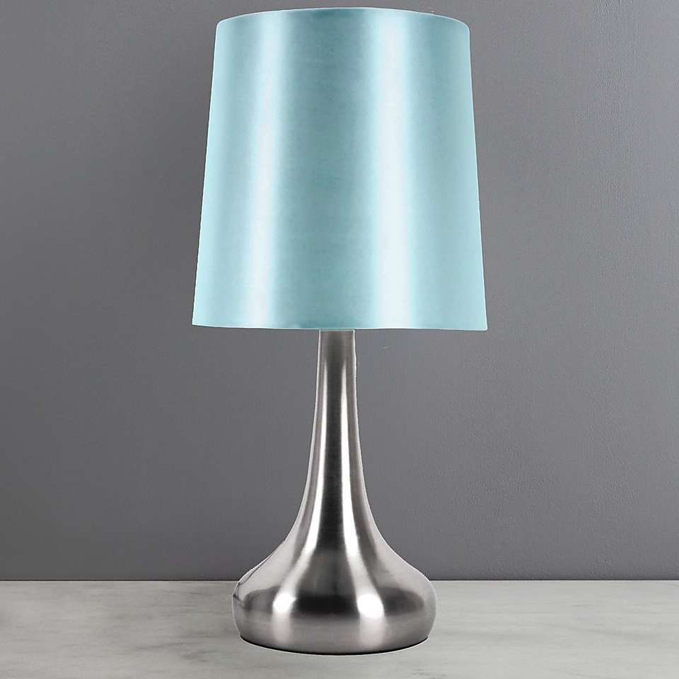 Rimini Duck Egg Touch Lamp Touch Lamp Blue Lamp Shade within sizing 960 X 960