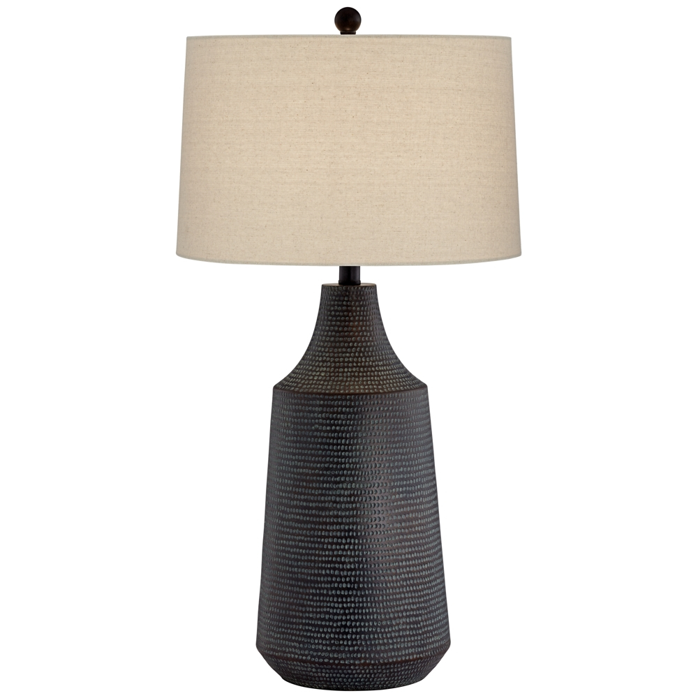 Rocco Black Hammered Jar Table Lamp Style 66d75 In 2019 throughout dimensions 1000 X 1000