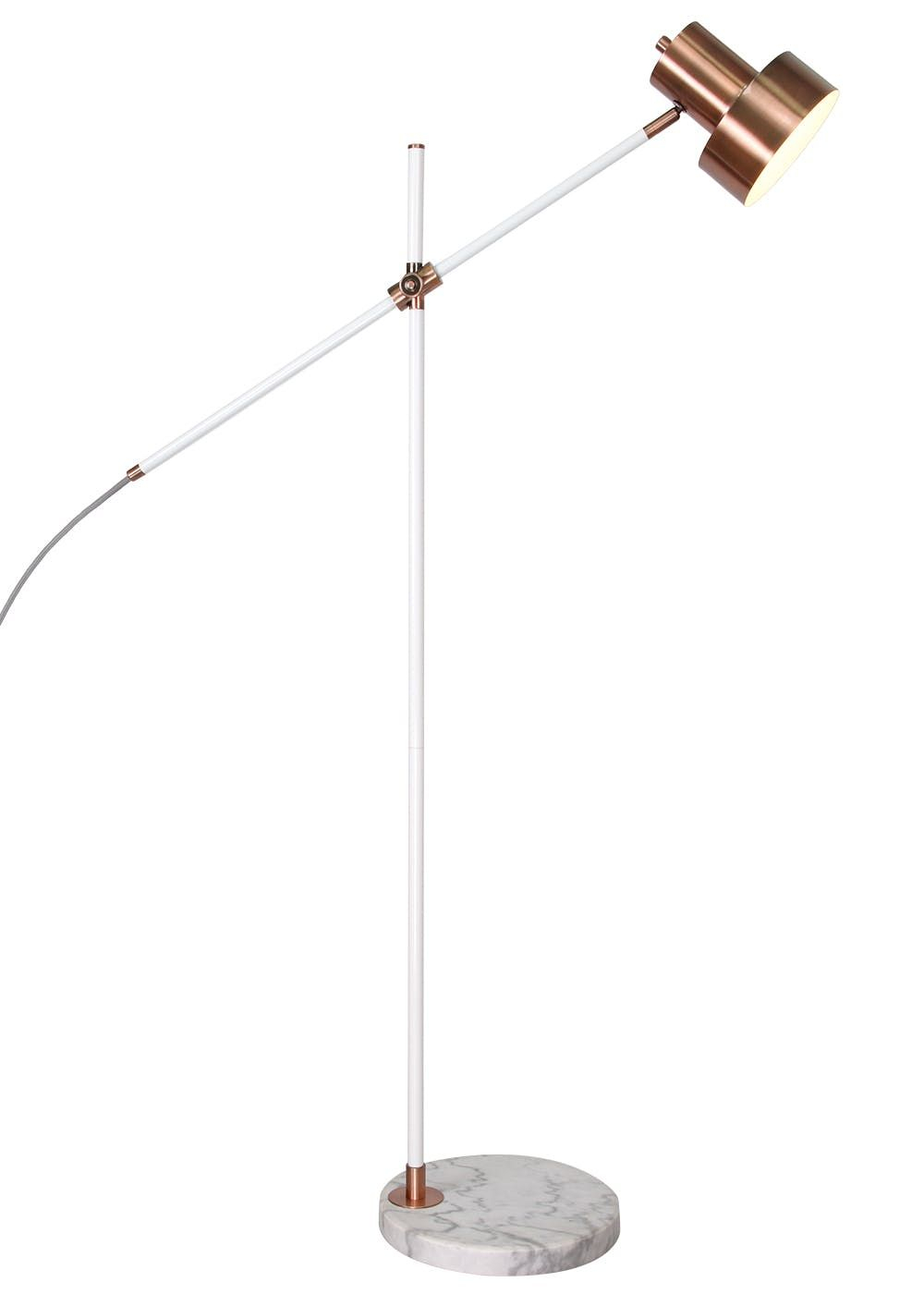 Rossa Copper Task Floor Lamp H143cm X W88cm Lighting regarding sizing 1000 X 1400