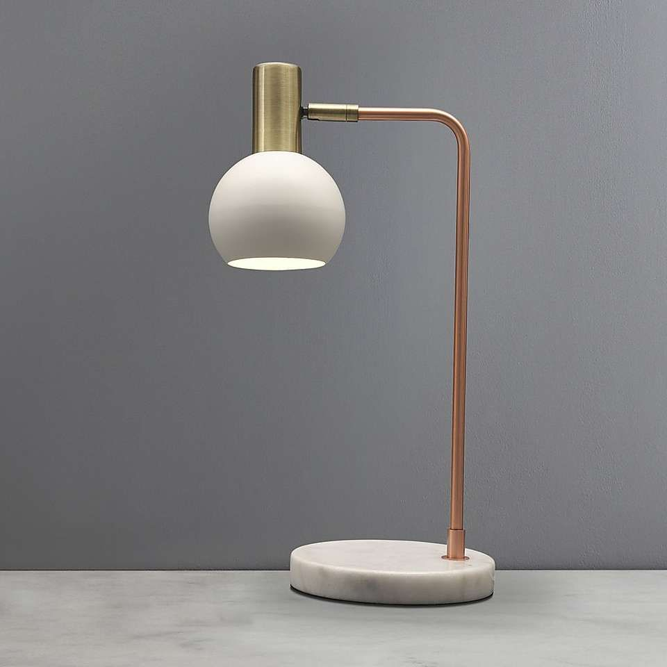 Seattle White Task Lamp In 2019 Task Lamps Lighting intended for proportions 960 X 960