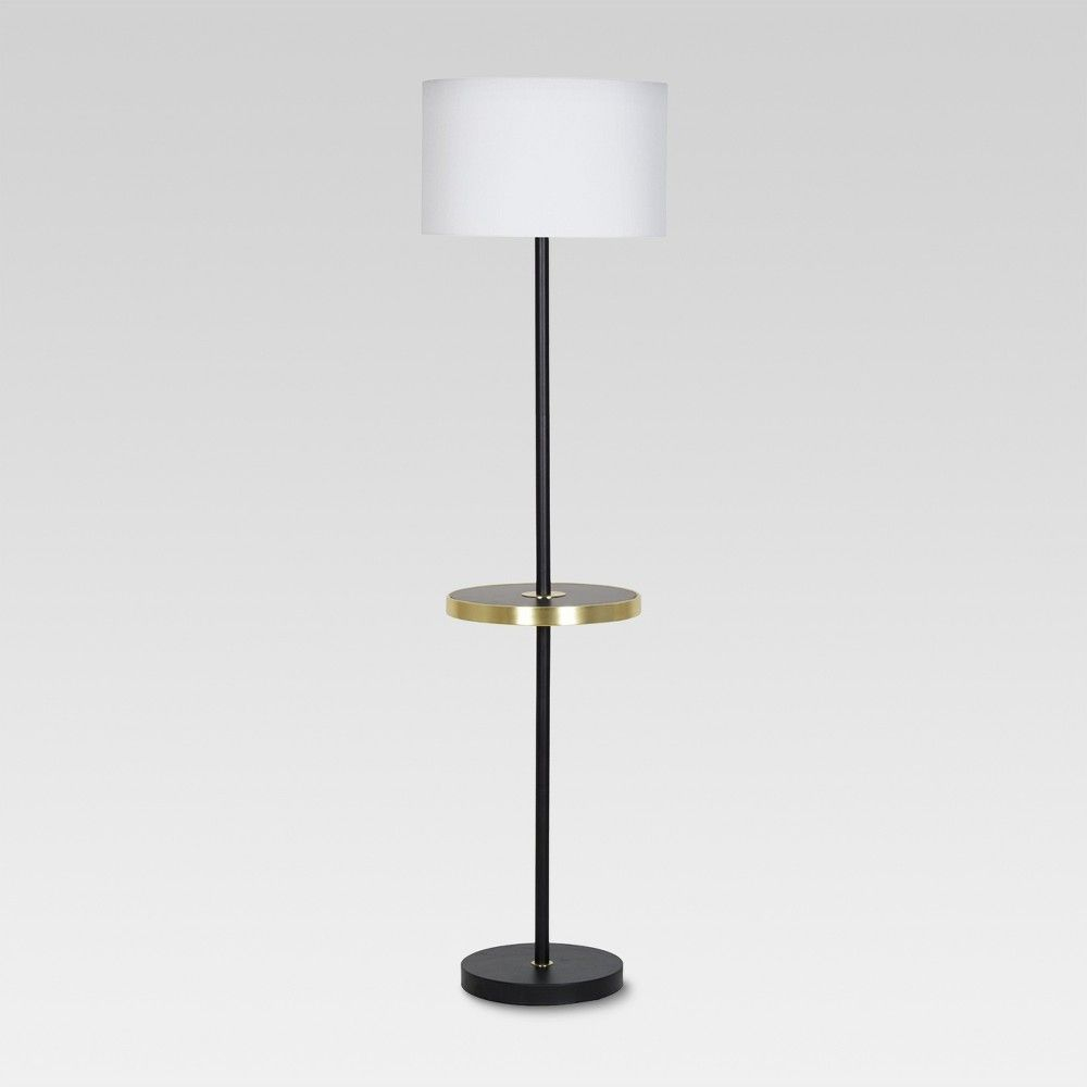 Shelf With Usb Stick Floor Lamp Brass Lamp Only Threshold for measurements 1000 X 1000