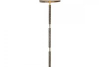 Sloane Decorative Hammered Bronze Floor Lamp With Silk Shade pertaining to dimensions 1000 X 1000