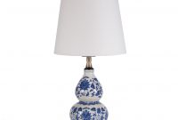 Small Blue White Porcelain Double Gourd Lamp Blue And intended for proportions 1536 X 1536