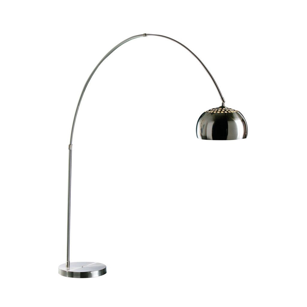 Strata Floor Lamp Large Arched Chrome Effect Lighting inside sizing 1024 X 1024