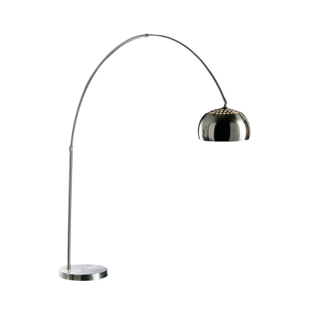 Strata Floor Lamp Large Arched Chrome Effect Lighting with dimensions 1024 X 1024